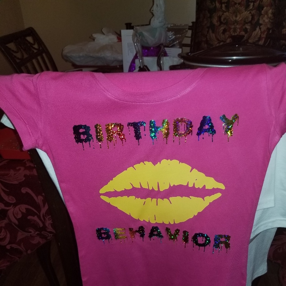 Custom birthday, babyshower  and graphic shirts
